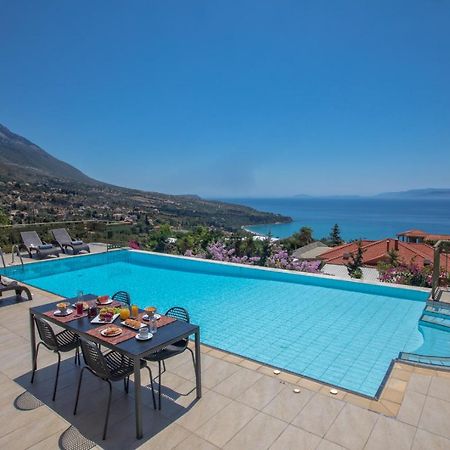 Lourdas Beach View Villa Vlachata Exteriér fotografie