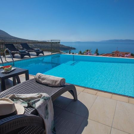 Lourdas Beach View Villa Vlachata Exteriér fotografie