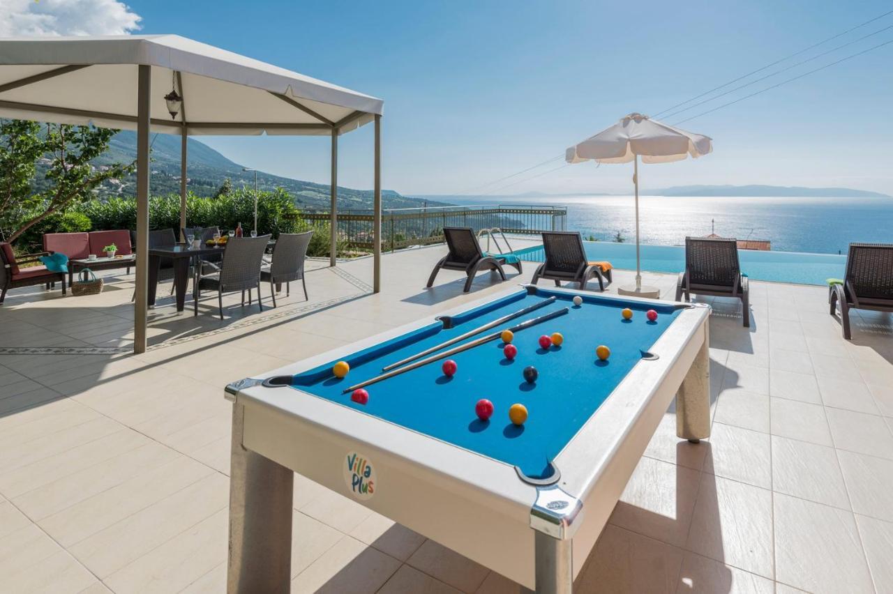 Lourdas Beach View Villa Vlachata Exteriér fotografie